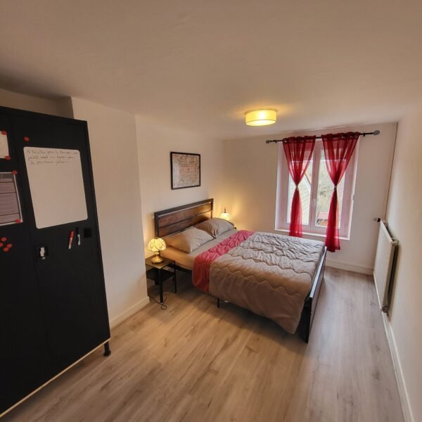 Chambre double gîte d'ici et d'ailleurs à Saugues